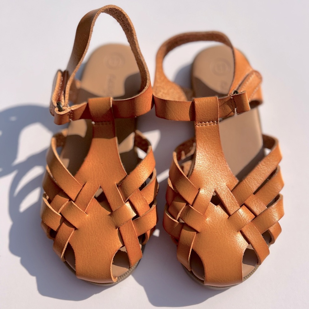 Light Brown Girls Sandals